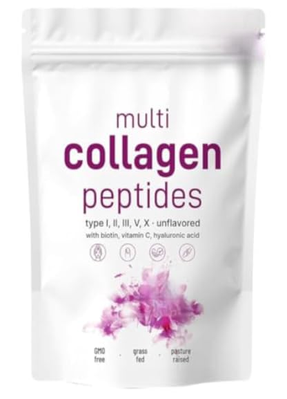 Péptidos multicolágeno, fortalecen las uñas, nutren y suavizan el cabello, iluminan e igualan el tono de la piel.
