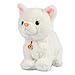 Robot Cat Chat Robot Chat Kitty Jouet, Chat Interactif en Peluche Chat en Peluche, Contrôle Tactile Meow Chaton, Animal Chat Électronique, Chats Animés pour Filles Bébé Enfants L:12"