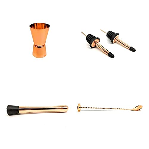 Kit coctelera 11 piezas con base y accesorios 550 ml miniatura 5