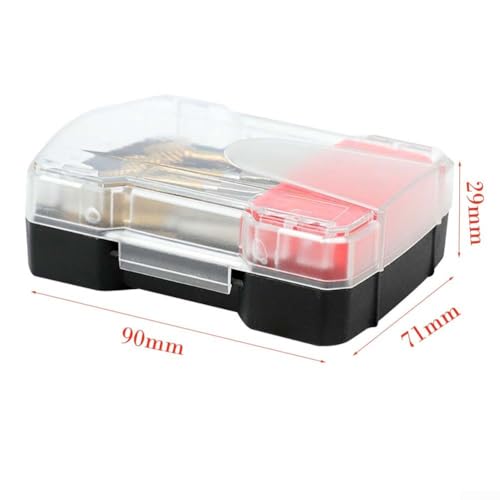 Set de 10 fresas de carburo con vástago 1/4 pulg miniatura 4