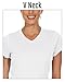 Boladeci Womens Swim Shirts - White Shirts for Women Short Sleeve Athletic Tops Sun Protection Rash Guard V Neck T-Shirts, Size Medium