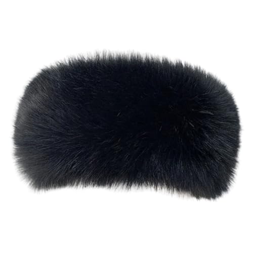Gorro de esquí con pelo sintético grueso de alta densidad para mujer