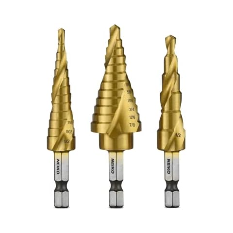 NEIKO 10181A Step Drill Bit Set Cover