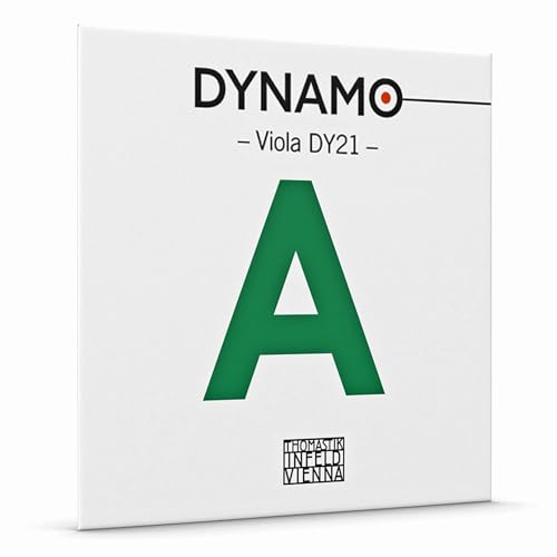 Thomastik Infeld DYNAMO Viola A弦 | カーボンスチール クロム巻 プロヴィオラ弦 オーケストラと室内楽家向け | DY21 | 振動長さ14.8インチ | ウィーン製