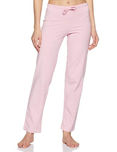 Image of Macrowoman Women's Cotton Stretch Lounge Pant (MW3102 Pink L)