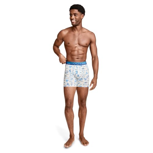 Image of Jockey Men's Underwear True Style 6 inch Boxer Brief - 3 Pack