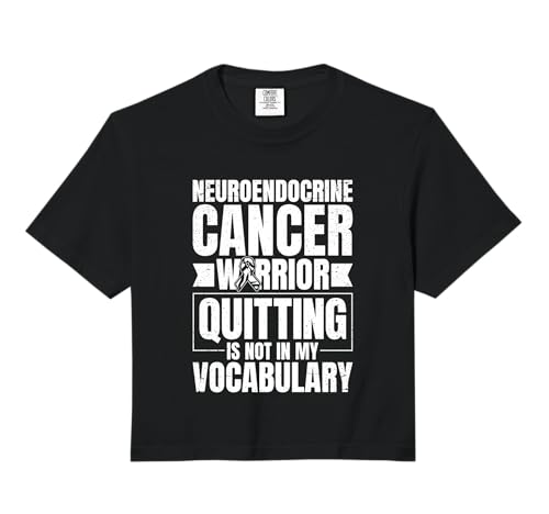 Neuroendocrine Tumor Awareness NET Cancer Warrior Carcinoid Comfort Colors Crop Top