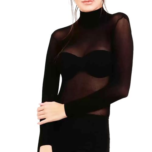 Blusa Segunda Pele Gola Alta Manga Longa Fio 40 Lupo 840001 - Tamanho Único 38-44