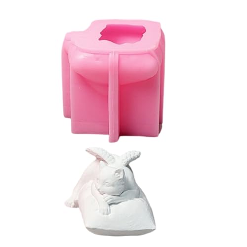 Moule en silicone pour bougies en résine époxy et savon