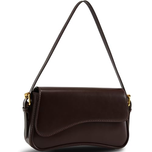 Image of Small Shoulder Bag for women,Crossbody Purses,Leather Tote Handbag Clutch Hobo Purse,with Zipper Closure for Women