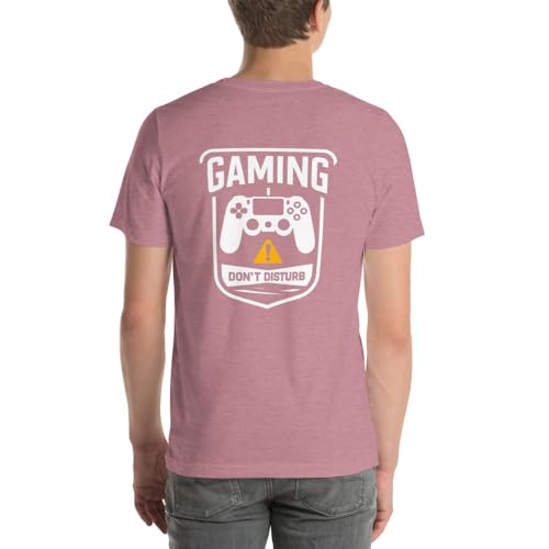 T-shirt Gaming Don't Disturb Orchidée XL idéal pour vos sessions streaming
