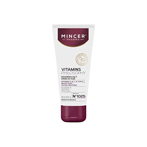 Mincer Pharma Vitamins Hand Cream with Vitamins A, B, C, E, F, PP, 100 ml