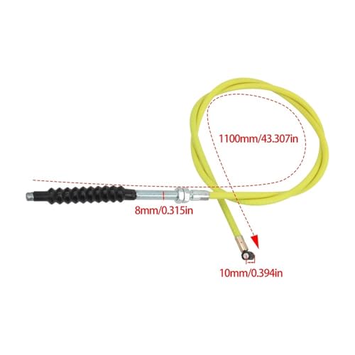 Evita roturas con el cable de embrague para moto de 150cm 7