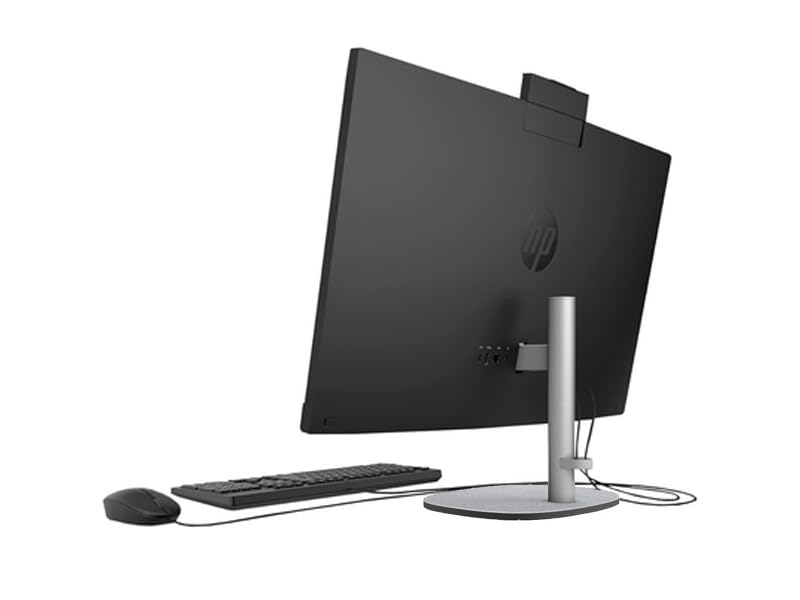 Image of HP 27 AI PC All-in-One 27 inch Touchscreen IPS FHD Display (AMD Ryzen AI 7 350, 32GB DDR5, 8TB PCIe SSD, AMD Radeon, WiFi 6, Webcam, Bluetooth 5.4, Win 11 Home) w /USB-C Dock