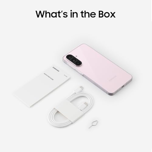 Samsung Galaxy A56 5G AI Smartphone ohne Vertrag, Simlockfreies AI Handy mit Android, 8 GB RAM, 256 GB Speicher, 50-MP-Kamera, Awesome Pink, 2,5 Jahre Herstellergarantie [Exklusiv auf Amazon]