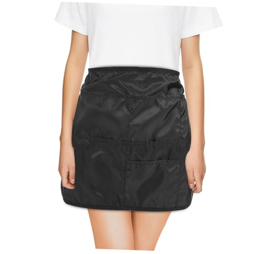 Veemoon Heavy Duty Protective Hair Stylist Apron Multi Pocket Waist Work Cleaning Apron Stylist Bartender Waitress Housekeeping Cleaning Supply Tool