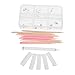 Gogogmee Cristalli per Denti Fai da Te con Cristalli Brillanti Kit Completo di Decorazioni in Cristallo Resistente e Pietre Fondo Piatto per Gioielli Dentali Eleganti e Luminosi immagine