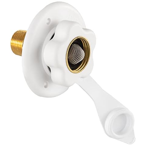 RecPro Brass Water Fill Inlet Cover