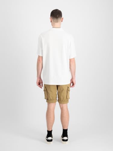 Alpha Industries Crew Short Short für Herren Khaki – Ansicht 4