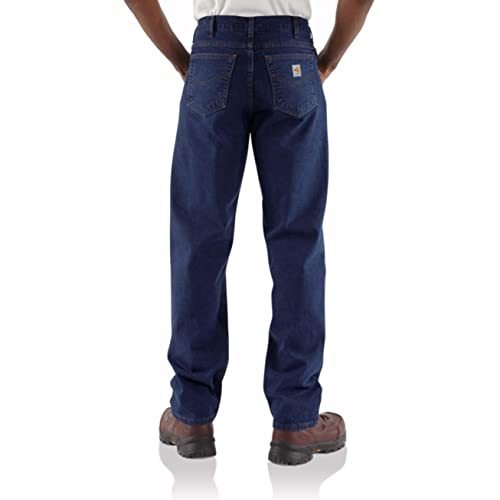 Carhartt Men's Big Flame Resistant Signature Denim Jean3