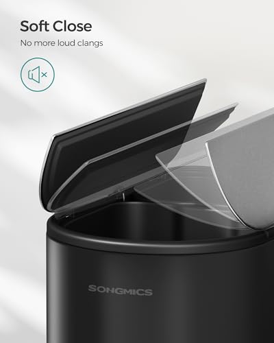 Bote de basura de cocina doble SONGMICS 13 galones miniatura 5