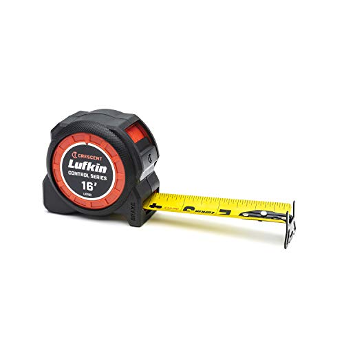 Crescent Lufkin 1-3/16 x 16' Command Control Series Yellow Clad Tape Measure - L1016C
