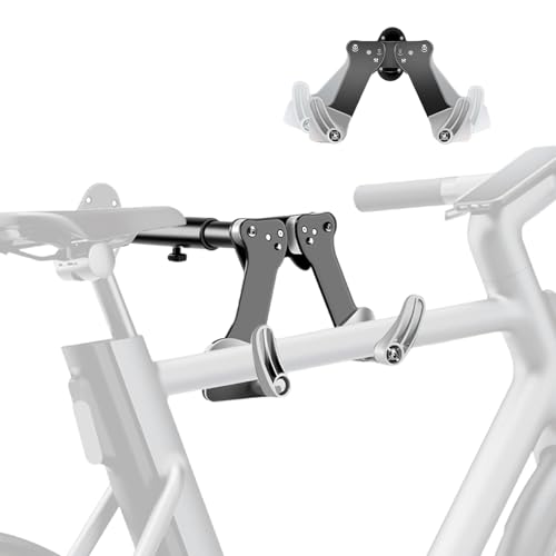 CZMYCBG Soporte de Pared para Bicicletas de Carretera para el Hogar, Soporte de Gancho Horizontal Ajustable para Bicicletas para Garaje