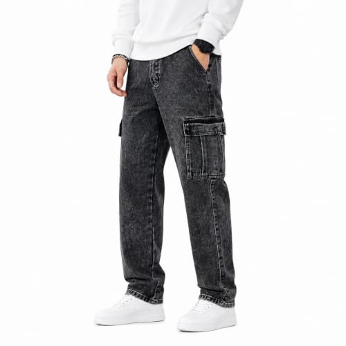 Image of GLOSY Jeans for Men || Relaxed Fit Denim for Men || Men's Jeans Pant