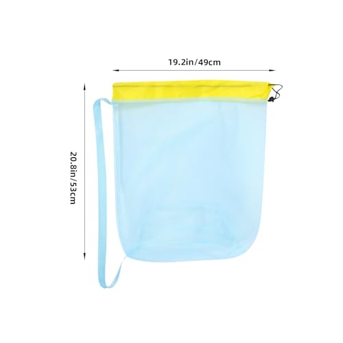 Bolsa de malla con cordón para guardar pequeños objetos de natación 8