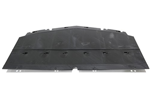 Déflecteur avant premium en acrylique teinté finition noire