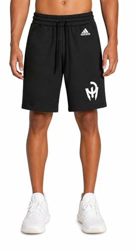 adidas Mens Patrick Mahomes Fleece Athletic Shorts Black 3X-Large