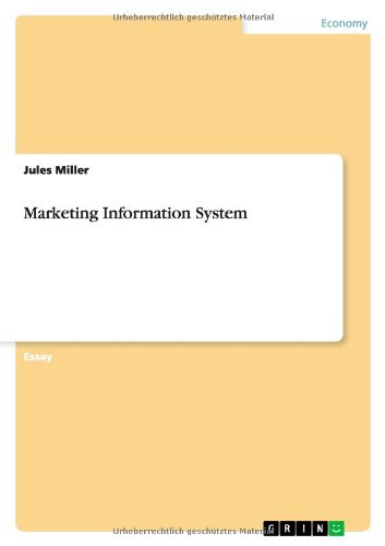 Marketing Information System