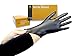 King Midas Nitrile Gloves- Box of 100, Powder Free, Latex Free (Extra Large, Black)