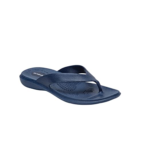 Image of OKABASHI Women's Maui Flip Flops | Arch Support Sandals with Massage Footbed, Made in USA, Waterproof Thong Sandal for Beach, Pool & Travel, Sizes 5-10.5