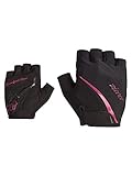 Ziener Damen Carda Fahrrad/Mountainbike/Radsport-Handschuhe | Kurzfinger - atmungsaktiv,dämpfend, Light Plum, 6,5