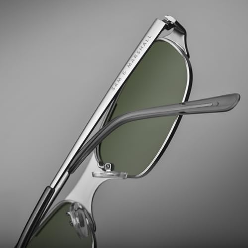 Image of SAM AND MARSHALL BENEDICT Sunglasses I 400UV Protection I Rectangular Sunglass I Men & Women