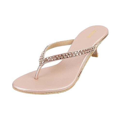Image of Mochi Women Kitten Heel Fashion Sandal
