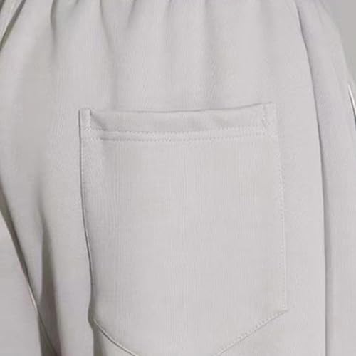 Pantalon de jogging ample coton lin fini les vêtements trop serrés