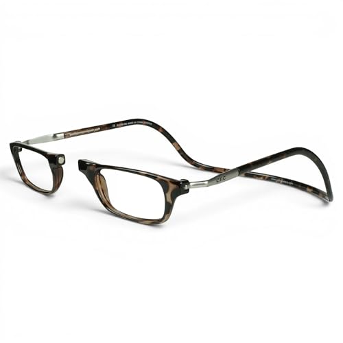 Image of Clic Magnetic Reading Glasses for Men or Women, Computer Readers, Original Long