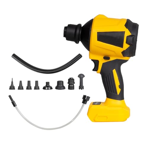 Multipurpose Cordless Blower with Adjustable Speed and LED Light for Efficient Removal Hair Car Blow