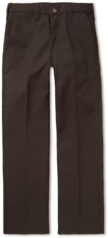 Workrite 402NX75BK34-XX Flame Resistant 7.5 oz Nomex IIIA Full-Cut Industrial Pant, 34 Waist Size, Open Inseam, Black