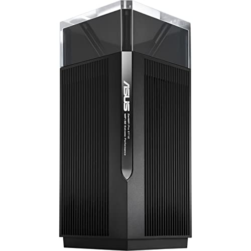 Image of ASUS ZenWiFi Pro AXE11000 Tri-Band WiFi 6E Mesh System (ET12 2PK) - Whole Home Coverage up to 6000 Sq.Ft & 6+ Rooms (Renewed)