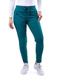 Picture of Adar Uniforms, Pro Scrubs for Women - Ultimate Yoga Jogger Scrub Pants - P7104 - Caribbean Blue - M