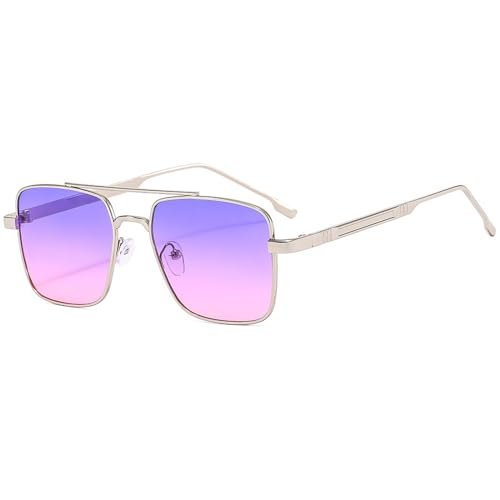 Small Square Aviator Sunglasses for Girls Boys Classic Military Aviator Retro Tint Suitable Small Face Glasses UV400