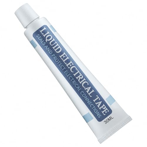 Image of Liquid Electrical Tape 30ml Waterproof Wire Sealant | High Temperature Insulation Coating for Cable Connections and Circuit Repair | Protective Electrical Sealing Paste