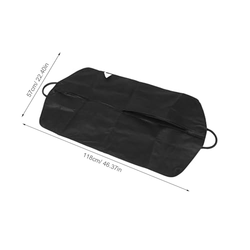 Zerodeko Non Woven Suit Garment Bag with Handles for Travel and Closet Storage Breathable Organizer for Coats Jackets and Formal Attire Lightweight Design2