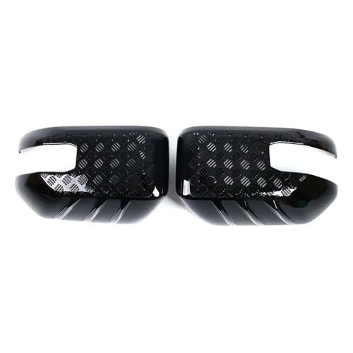 Couvercle de miroir de porte auto plastique ABS Jetour T1 2023 noir brillant