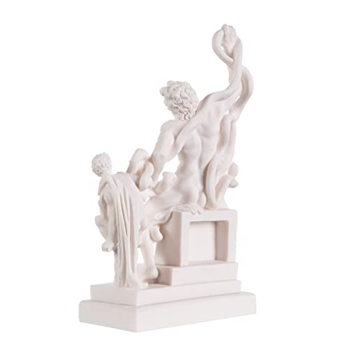 Estatua Laocoön y sus hijos con serpientes 29 cm miniatura 6