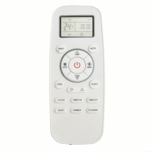 Mando a distancia de repuesto para aire acondicionado Hisense DG11L103 DG11L101 DG11L104, agarre cómodo y fácil instalación
