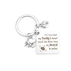 Daddy GiftsFathers Day GiftsDaddy to Be Gifts Presents Keychain Dad Birthday Valentines Christmas Gifts